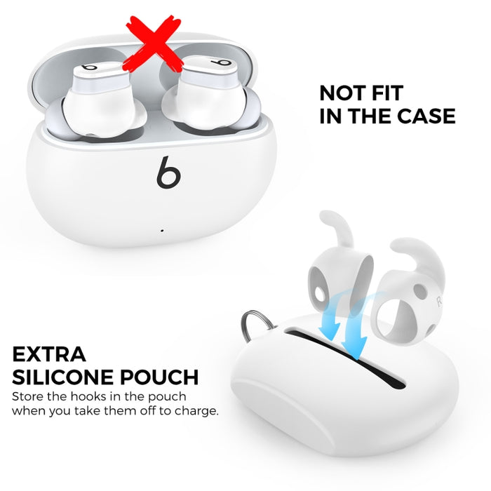 Para auriculares Beats Studio Buds AhaStyle PT172 de silicona, estilo: