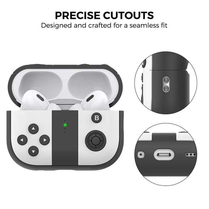 Para AirPods Pro 2 AhaStyle PT-JY08 Funda protectora de silicona dividida para auriculares con dibujos animados