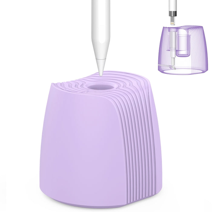 Para Apple Pencil 1 / 2 AhaStyle PT-LC04 Soporte de base de silicona para bolígrafo de escritura a mano