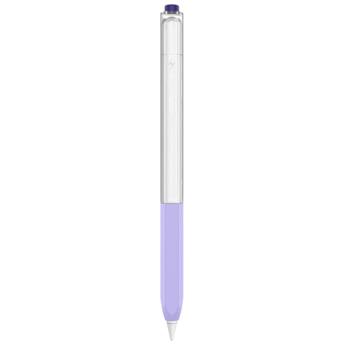 Para Apple Pencil 2 AhaStyle PT-LC05 Jelly Style Funda protectora de silicona translúcida