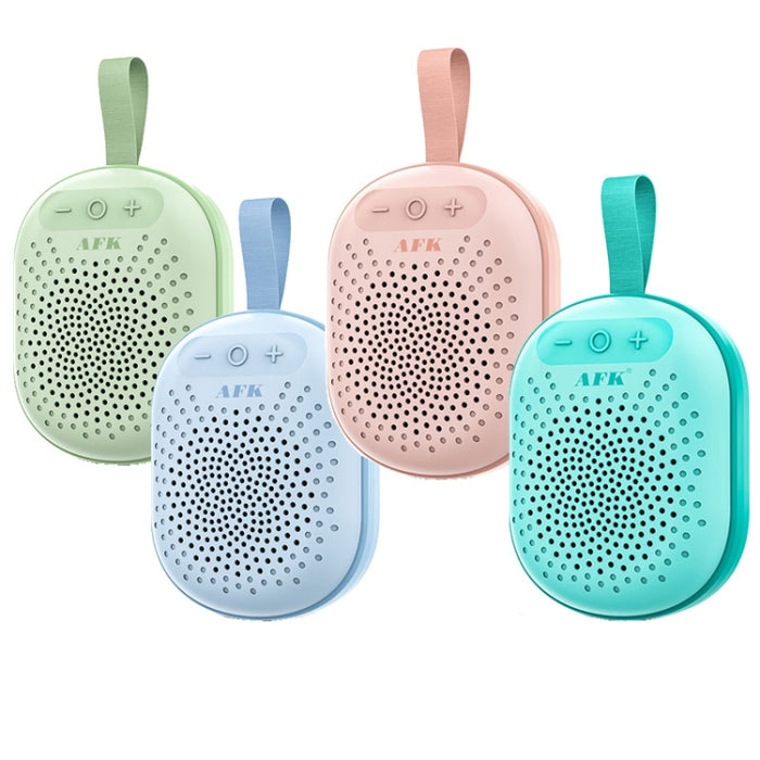 AFK BT-513 TWS Mini Altavoz Bluetooth con luz RGB portátil Efecto de sonido 3D Audio Bluetooth a prueba de agua