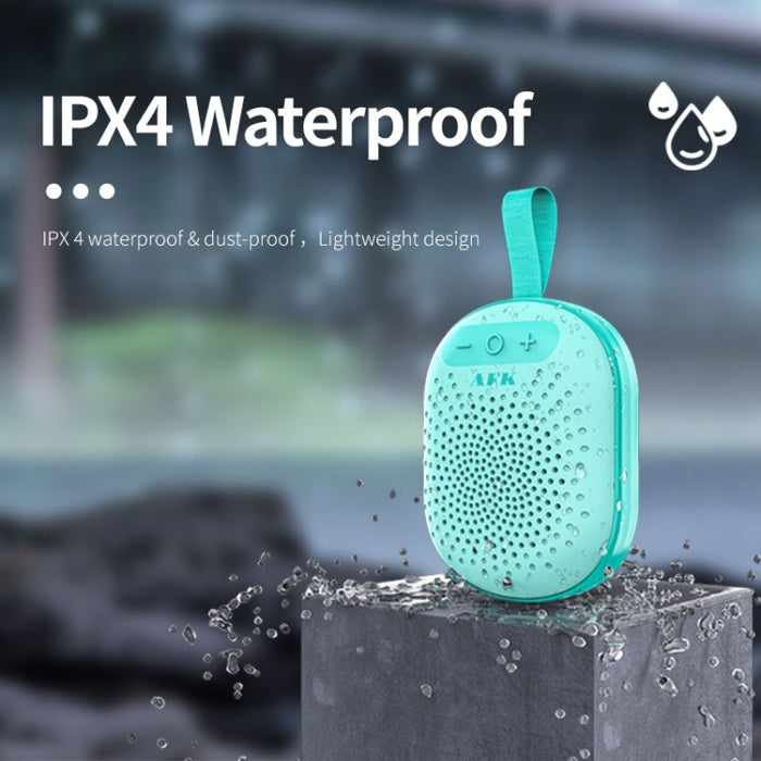 AFK BT-513 TWS Mini Altavoz Bluetooth con luz RGB portátil Efecto de sonido 3D Audio Bluetooth a prueba de agua