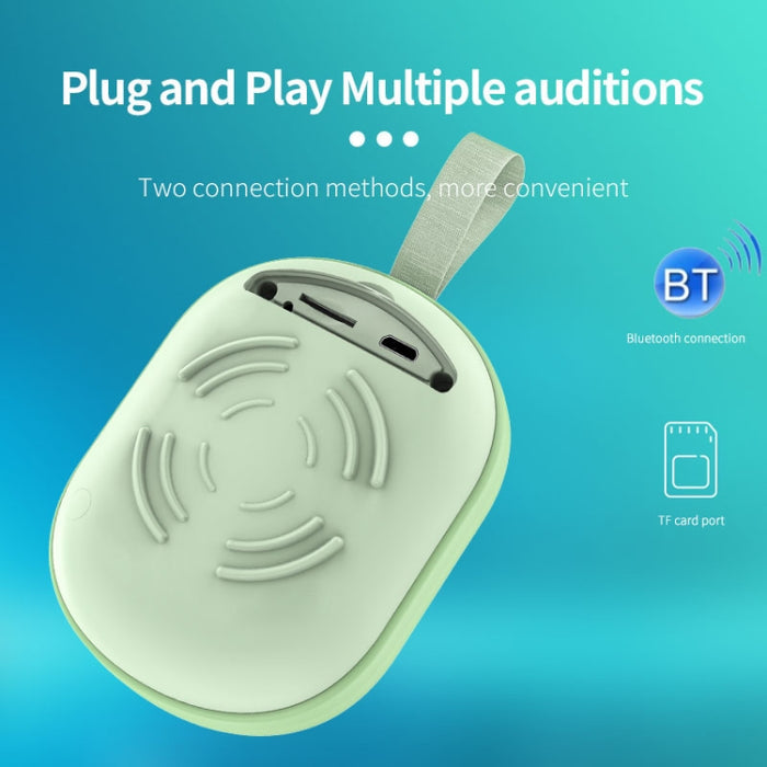 AFK BT-513 TWS Mini Altavoz Bluetooth con luz RGB portátil Efecto de sonido 3D Audio Bluetooth a prueba de agua