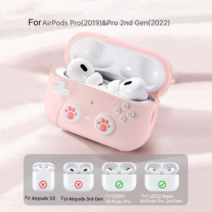 Funda protectora de silicona para auriculares Funda de garra de gato