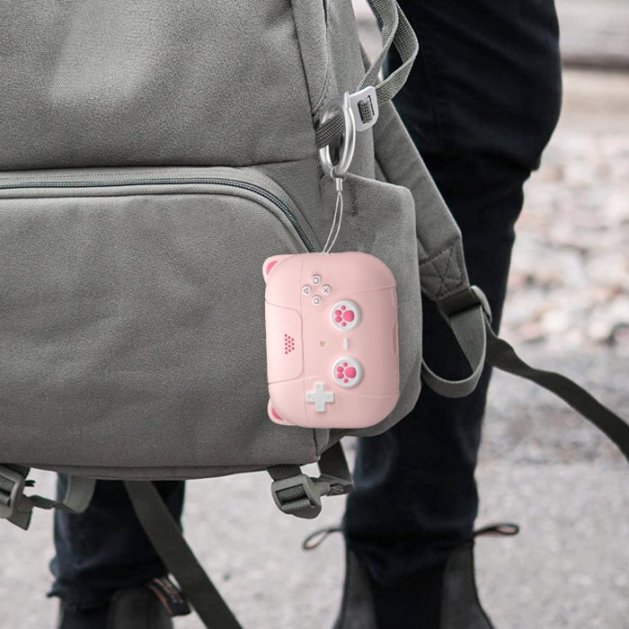 Funda protectora de silicona para auriculares Funda de garra de gato