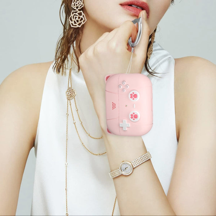 Funda protectora de silicona para auriculares Funda de garra de gato