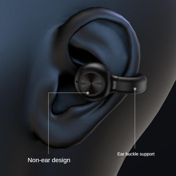 Z28 Auriculares inalámbricos tipo clip para la oreja Auriculares Bluetooth 5.3 de una sola oreja