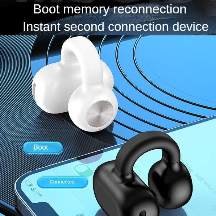 Z28 Auriculares inalámbricos tipo clip para la oreja Auriculares Bluetooth 5.3 de una sola oreja