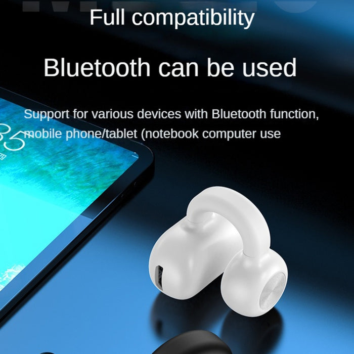 Z28 Auriculares inalámbricos tipo clip para la oreja Auriculares Bluetooth 5.3 de una sola oreja