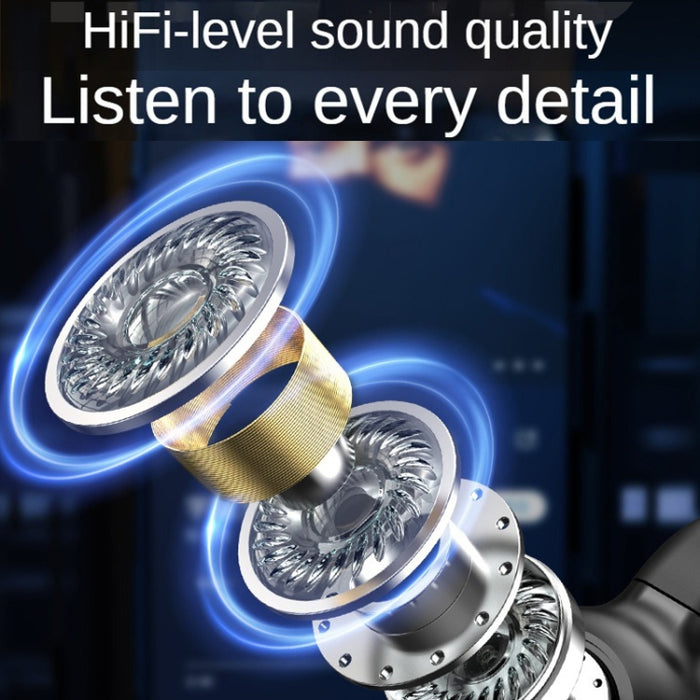 Z28 Auriculares inalámbricos tipo clip para la oreja Auriculares Bluetooth 5.3 de una sola oreja