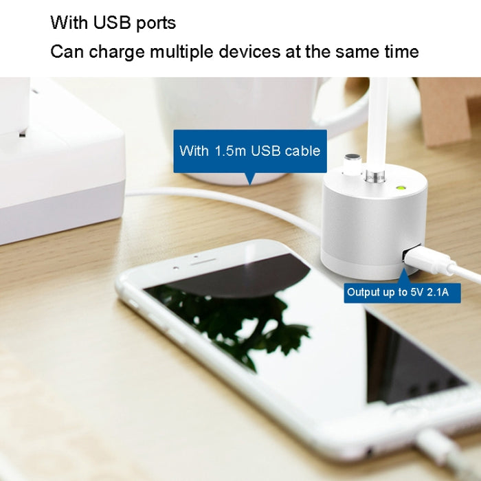 Para Apple Pencil 1 Adaptador de carga USB Base de metal con indicador LED