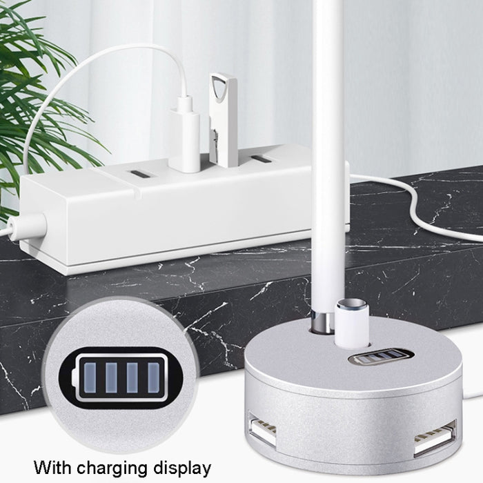 Para Apple Pencil 1 3 Puerto USB Base de aluminio de carga