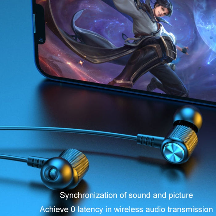 Auriculares Bluetooth binaurales deportivos de larga duración con batería de cuello colgante inalámbrico