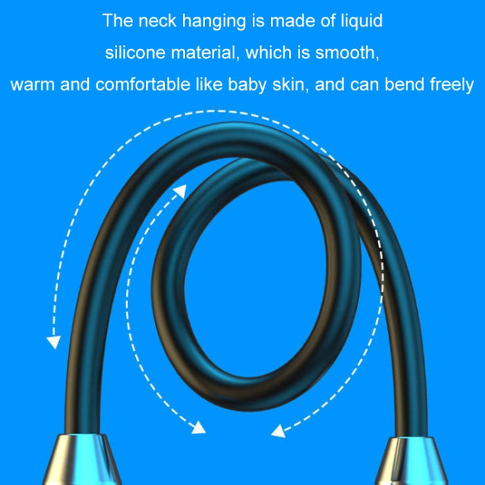 Auriculares Bluetooth binaurales deportivos de larga duración con batería de cuello colgante inalámbrico