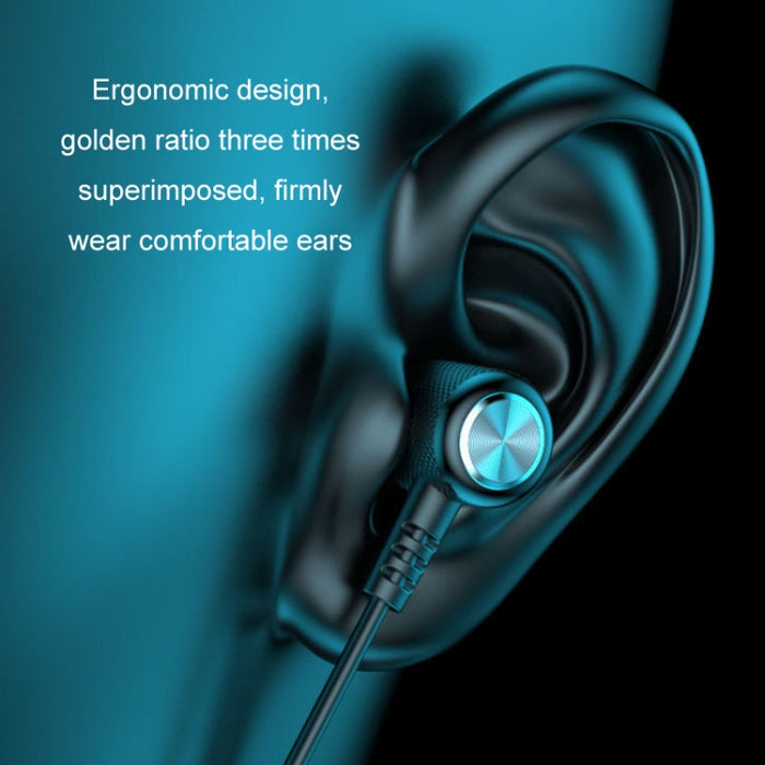 Auriculares Bluetooth binaurales deportivos de larga duración con batería de cuello colgante inalámbrico