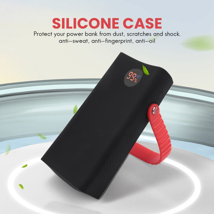 Para ROMOSS PEA57/60 60000 mAh Power Bank cubierta protectora de silicona Anti-caída Shell
