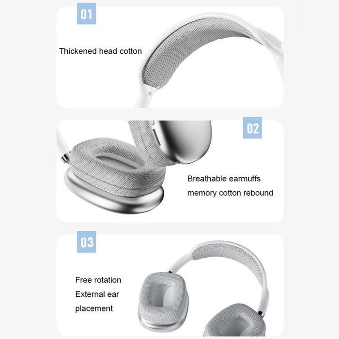 Auriculares inalámbricos Bluetooth Auriculares estéreo para juegos con reducción de ruido