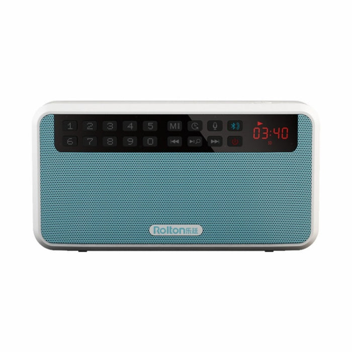 Rolton E500 Altavoz Bluetooth Micrófono incorporado de 2.1 canales Compatible con radio FM