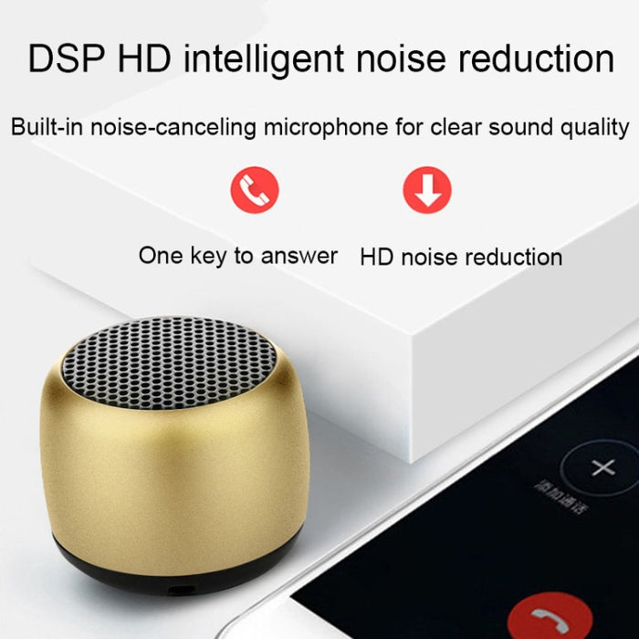 Pequeño pareado TWS Altavoz inalámbrico Bluetooth Mini Altavoz inteligente de reducción de ruido a prueba de agua