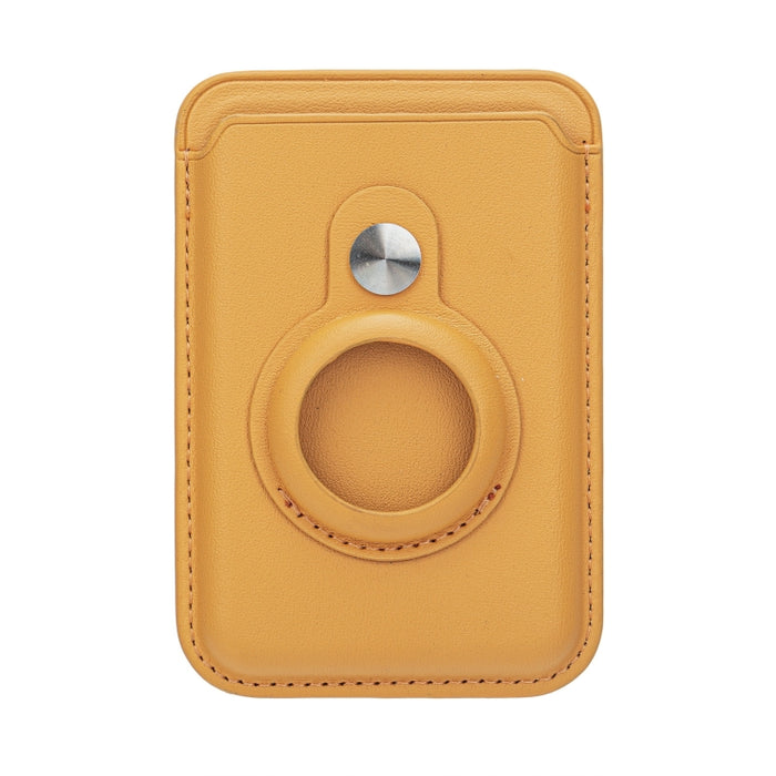 Para Airtag posicionador fibra tarjeta Clip antirrobo tarjeta rastreador cubierta de protección, Magnetic, Paste