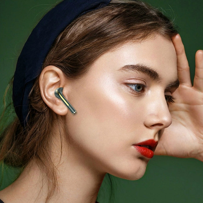 J18 Bluetooth 5.0 TWS Auriculares inalámbricos internos Auriculares de larga duración con batería, J18 (Blue)