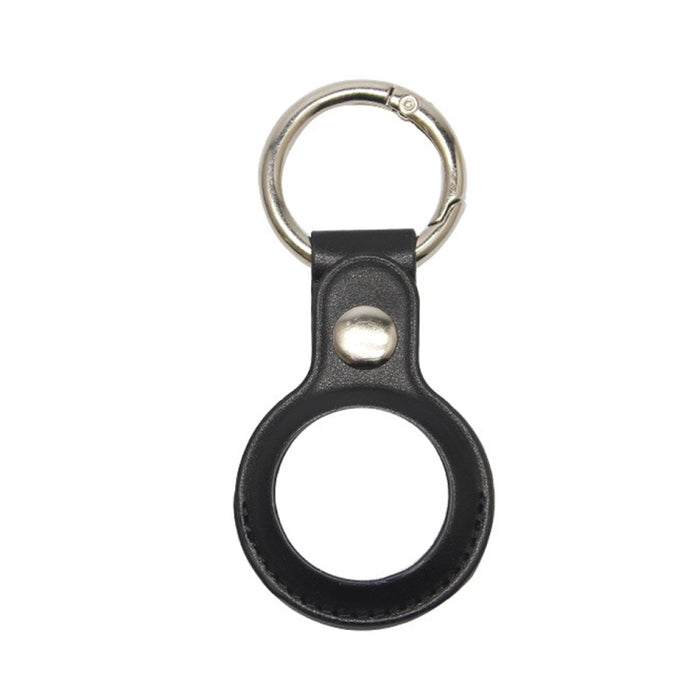 Para Airtag Tracker Locator Funda protectora de piel sintética