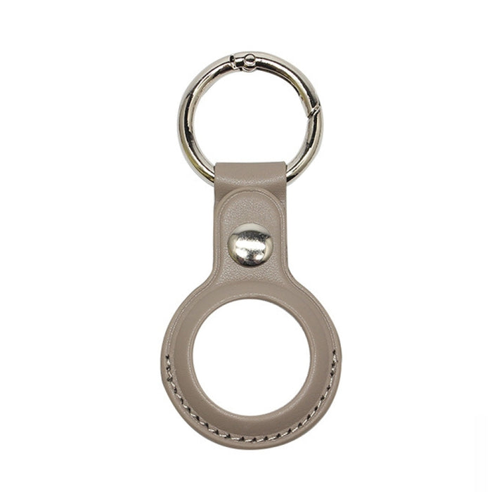 Para Airtag Tracker Locator Funda protectora de piel sintética