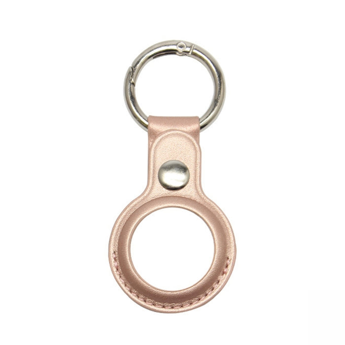 Para Airtag Tracker Locator Funda protectora de piel sintética