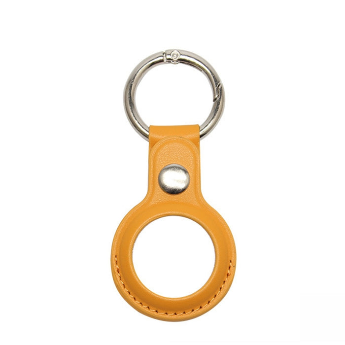 Para Airtag Tracker Locator Funda protectora de piel sintética