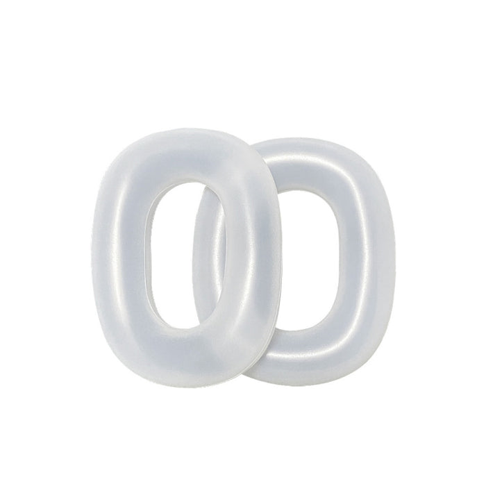 Para auriculares AirPods Max, pieza de repuesto para tapa de oreja, Ear Cap Cover (Transparent Black), Ear Cap Cover (Transparent), Ear Cap Cover (Transparent Purple)