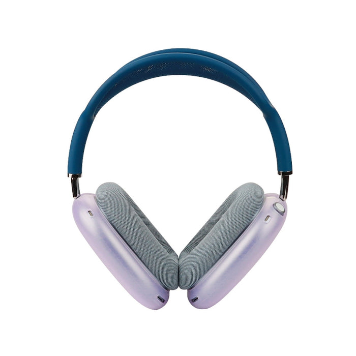 Para auriculares AirPods Max, pieza de repuesto para tapa de oreja, Ear Cap Cover (Transparent Black), Ear Cap Cover (Transparent), Ear Cap Cover (Transparent Purple)