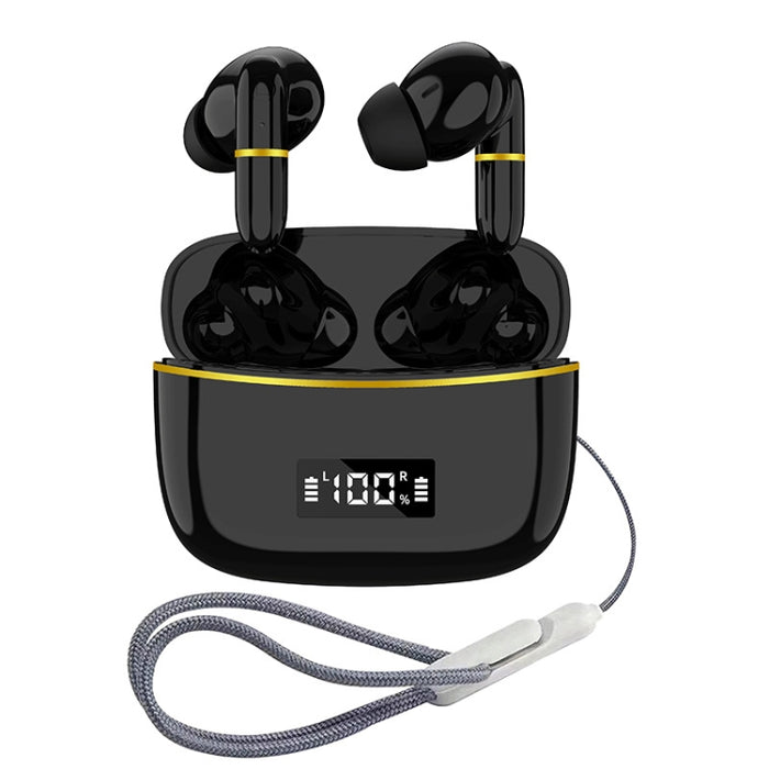 Auriculares Bluetooth J2 con compartimento de carga digital Carga inalámbrica en la oreja