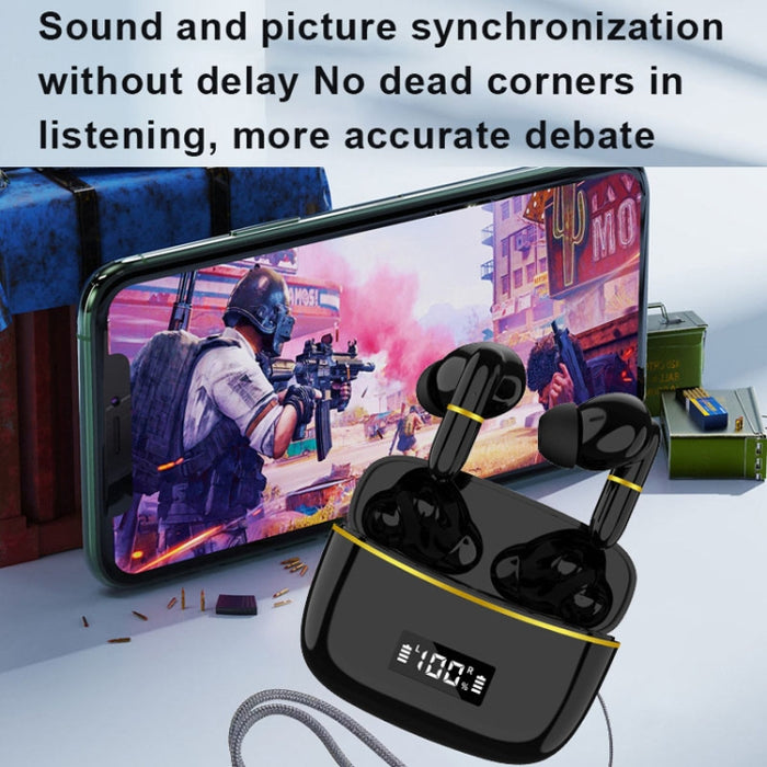 Auriculares Bluetooth J2 con compartimento de carga digital Carga inalámbrica en la oreja