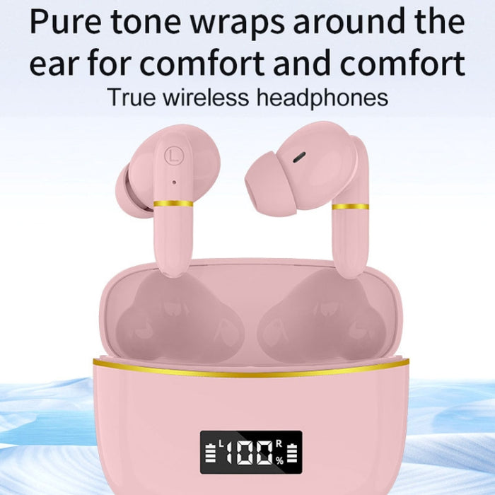 Auriculares Bluetooth J2 con compartimento de carga digital Carga inalámbrica en la oreja