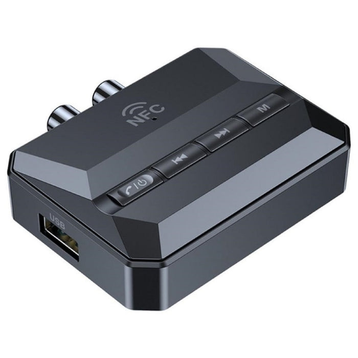 Receptor Bluetooth 5.3 Función NFC Amplificador estéreo a adaptador inalámbrico, T59