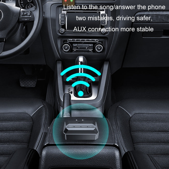 Receptor Bluetooth 5.3 Función NFC Amplificador estéreo a adaptador inalámbrico, T59
