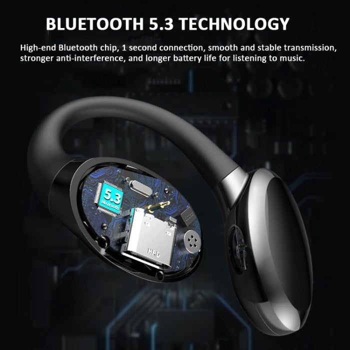 Auriculares inalámbricos con gancho para la oreja Auriculares deportivos con control táctil impermeables OWS