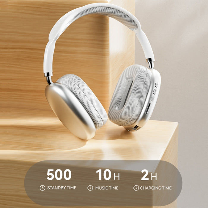 P9 Pro Max HiFi Efecto de sonido Reducción de ruido Auriculares inalámbricos Bluetooth, P9 Pro Max (White), P9 Pro Max (Black), P9 Pro Max (Blue)