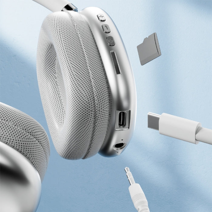 P9 Pro Max HiFi Efecto de sonido Reducción de ruido Auriculares inalámbricos Bluetooth, P9 Pro Max (White), P9 Pro Max (Black), P9 Pro Max (Blue)