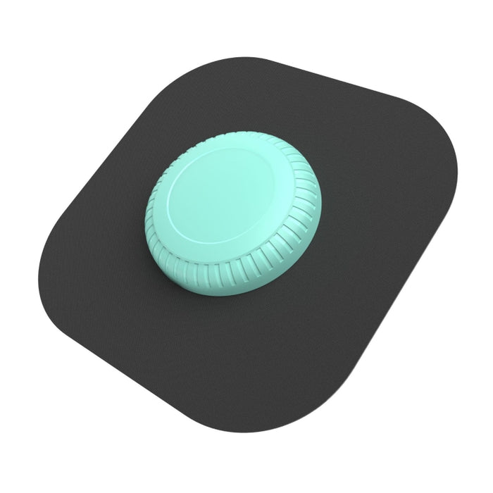 Para AirTag Locator Funda protectora PC + TPU Cubierta de tela impermeable de alta viscosidad