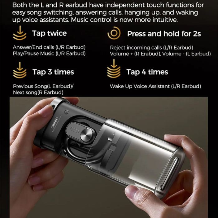 REMAX OpenBuds P3 Auricular Bluetooth inalámbrico OWS de oreja abierta de metal, P3