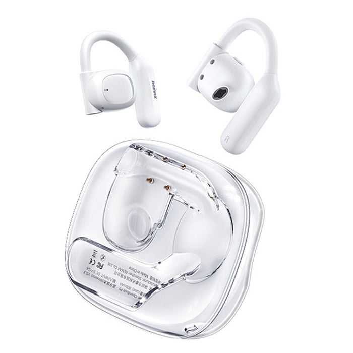 REMAX OpenBuds P5 colorido cristal colgante oreja conducción de aire auricular Bluetooth OWS deportes música auricular inalámbrico, P5