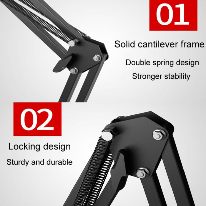 Soporte telescópico multifuncional para teléfono móvil y tableta, soporte Universal perezoso, N2 Cantilever, N2L Extended Cantilever