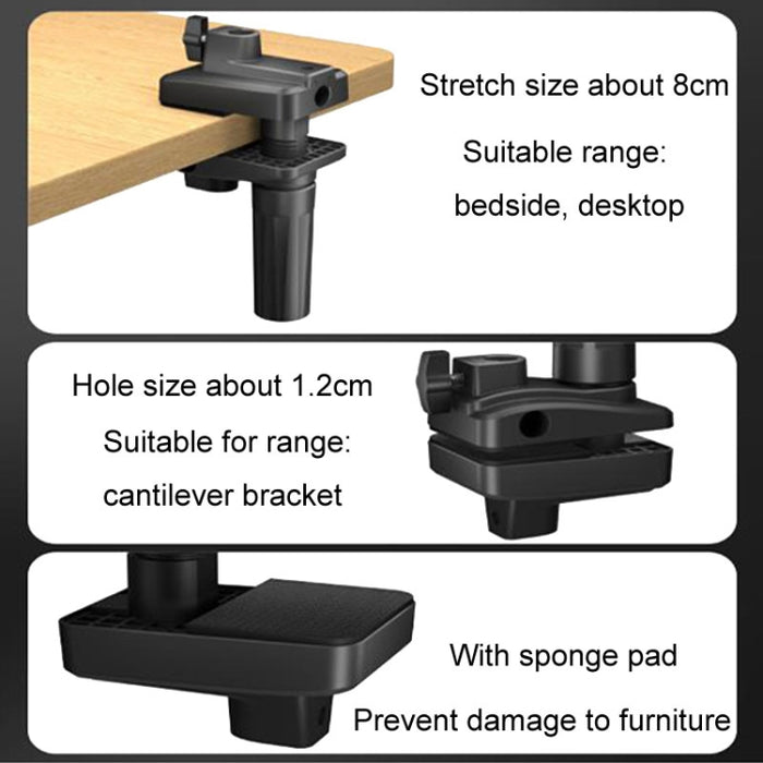 Soporte telescópico multifuncional para teléfono móvil y tableta, soporte Universal perezoso, N2 Cantilever, N2L Extended Cantilever