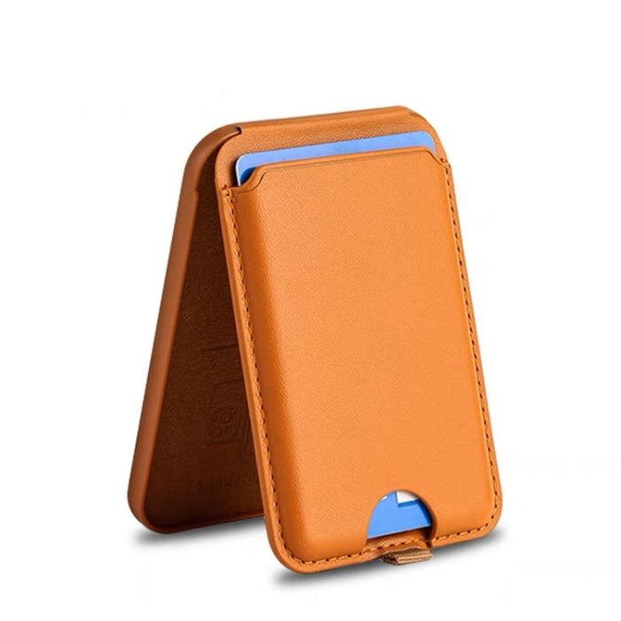 Para iPhone 15/14/13 Tarjetero magnético con soporte ajustable