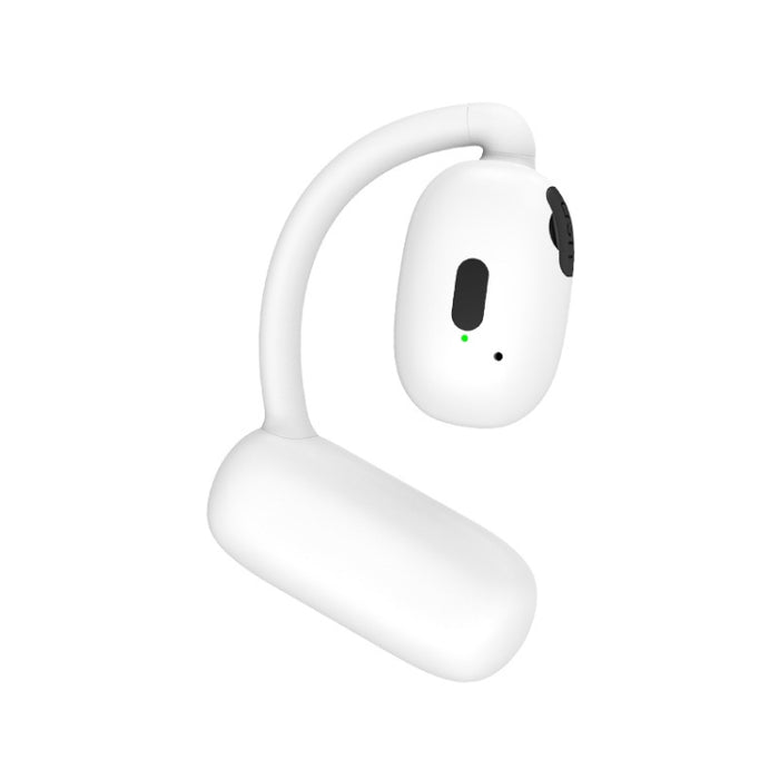 Auriculares inalámbricos del sonido estéreo de los auriculares de botón del oído de la ejecución de Bluetooth V5.4, V21 Black, V21 White