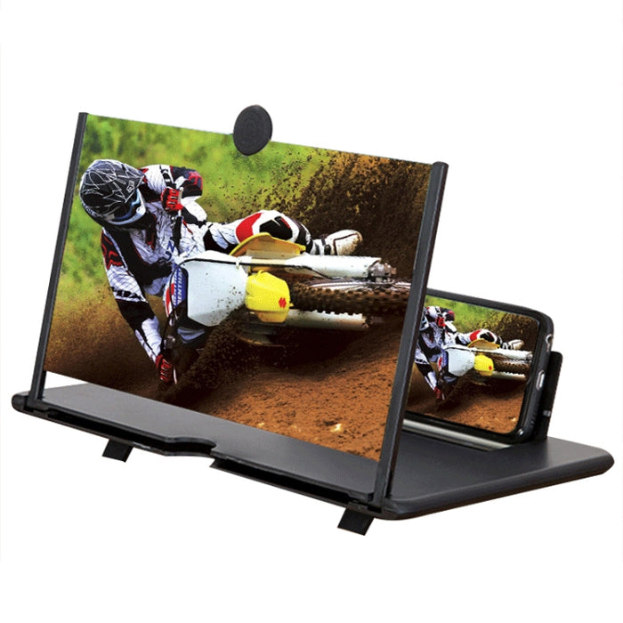 Amplificador de pantalla de teléfono plegable extraíble HD lupa de luz anti-azul, 14-inch-Black, 14-inch-White, 16-inch-Black, 16-inch-White, 18-inch-Black, 18-inch-White