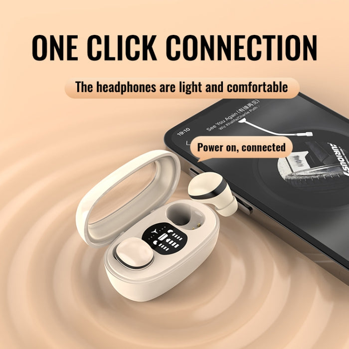 Mini auriculares Bluetooth TWS con contenedor Rectangular, reducción de ruido, larga duración, auriculares de música inalámbricos para dormir, mini13s