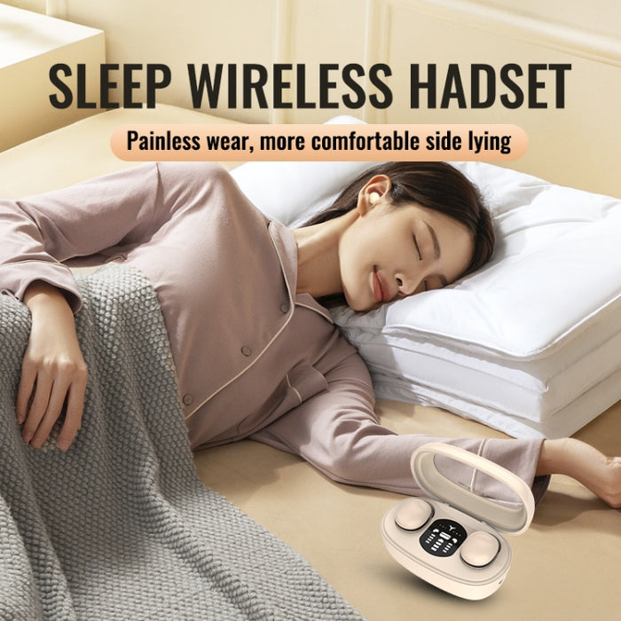 Mini auriculares Bluetooth TWS con contenedor Rectangular, reducción de ruido, larga duración, auriculares de música inalámbricos para dormir, mini13s