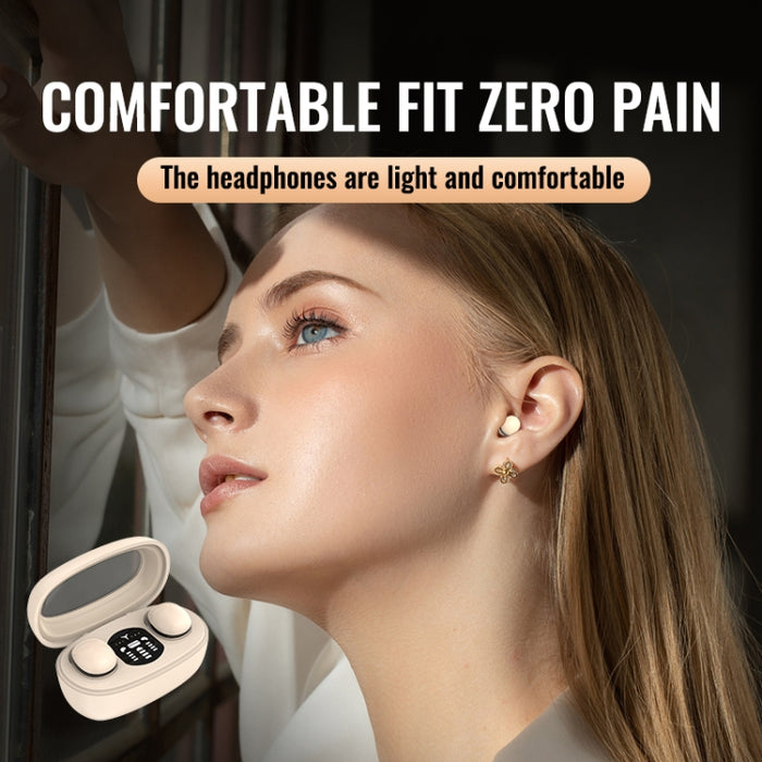 Mini auriculares Bluetooth TWS con contenedor Rectangular, reducción de ruido, larga duración, auriculares de música inalámbricos para dormir, mini13s